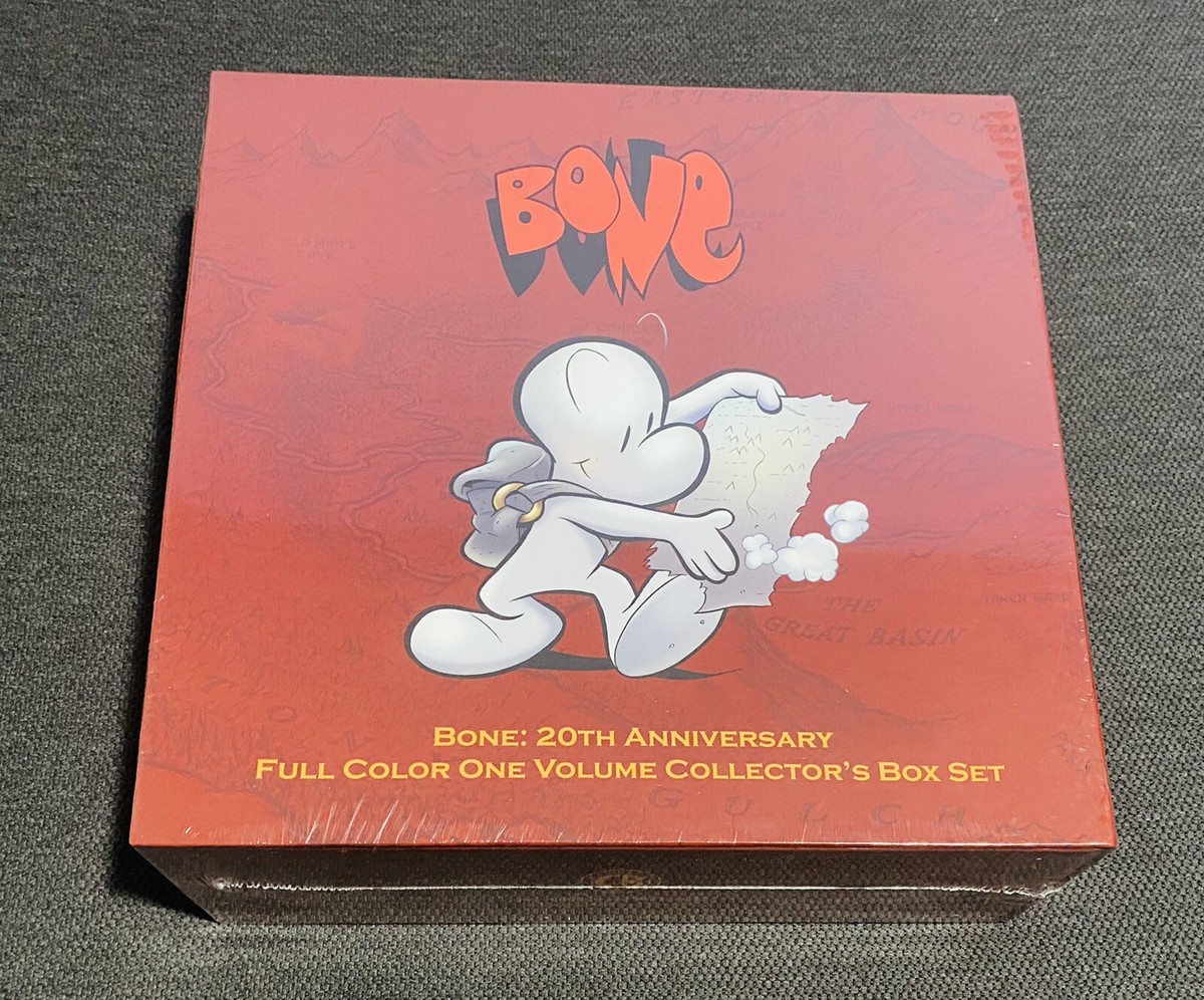 BONE Omnibus One Volume HC Color 20th Anniversary Box Set Jeff
