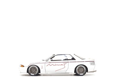 Ignition Model 1:18 Nissan Skyline GT-R (R32) MINE'S in White | eBay