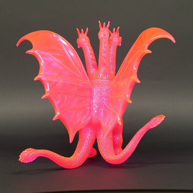 Godzilla Store Limited Marusan King Ghidorah (1964) Neon Pink ver
