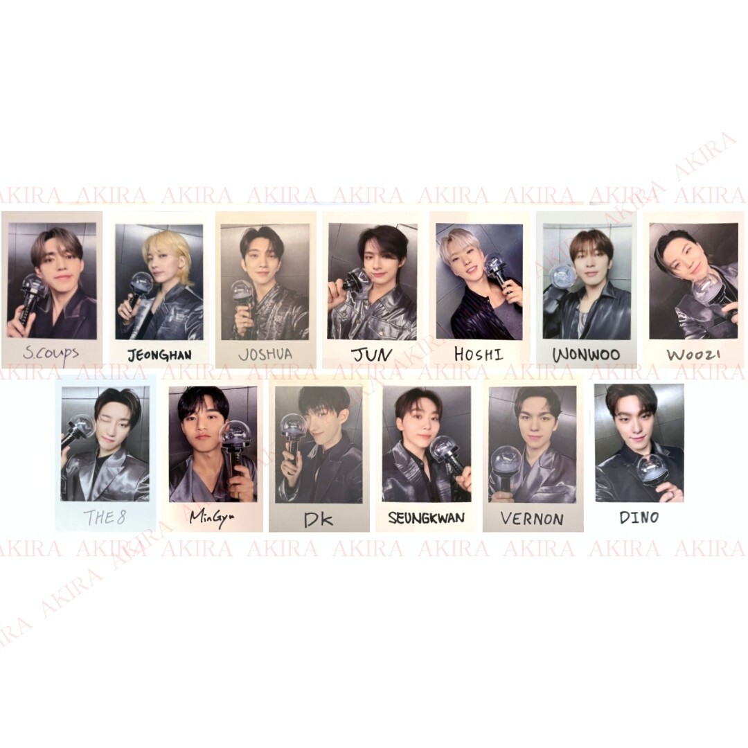 SEVENTEEN WORLD TOUR RIGHT HERE (IN) JAPAN INSTANT PHOTO STICKER