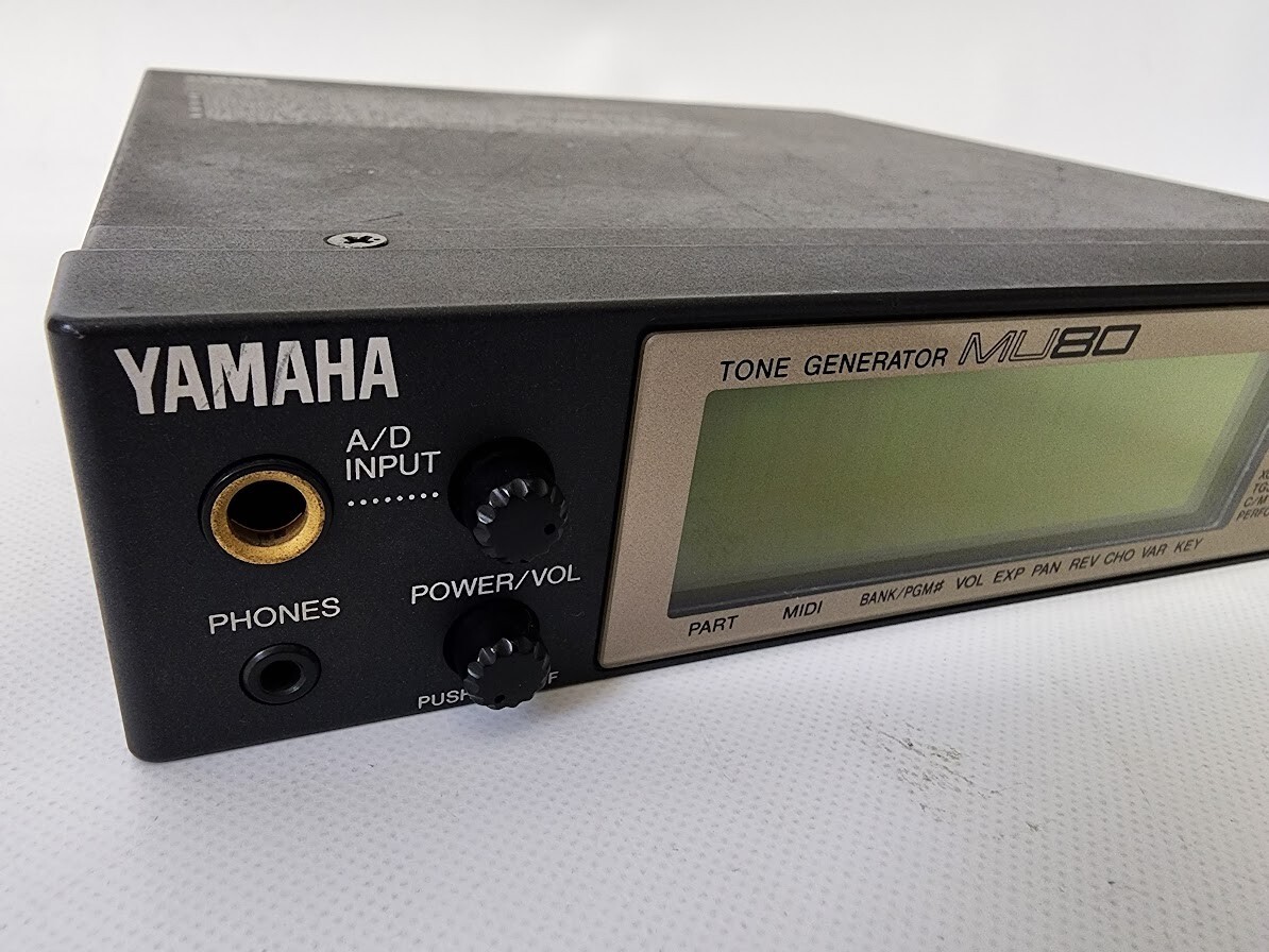 Yamaha MU80 Tone Generator Sound Module MiDI sound source | eBay