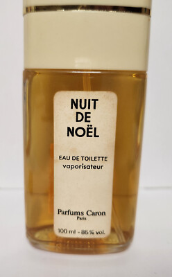 Vintage Nuit de Noel EDT Perfume Spray by Caron ~ 100 ml ~ 3.38 fl