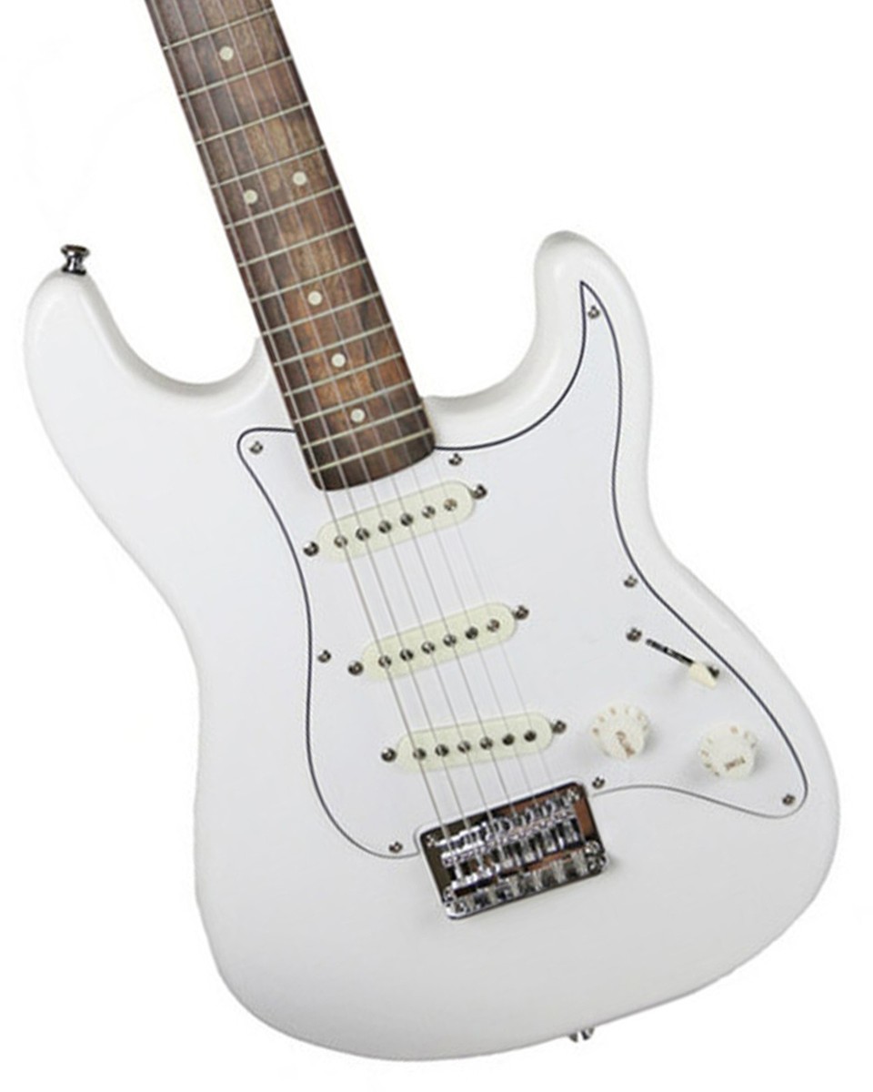 Fender Squier Short Scale 24-Inch Strat Pack - Olympic White | eBay
