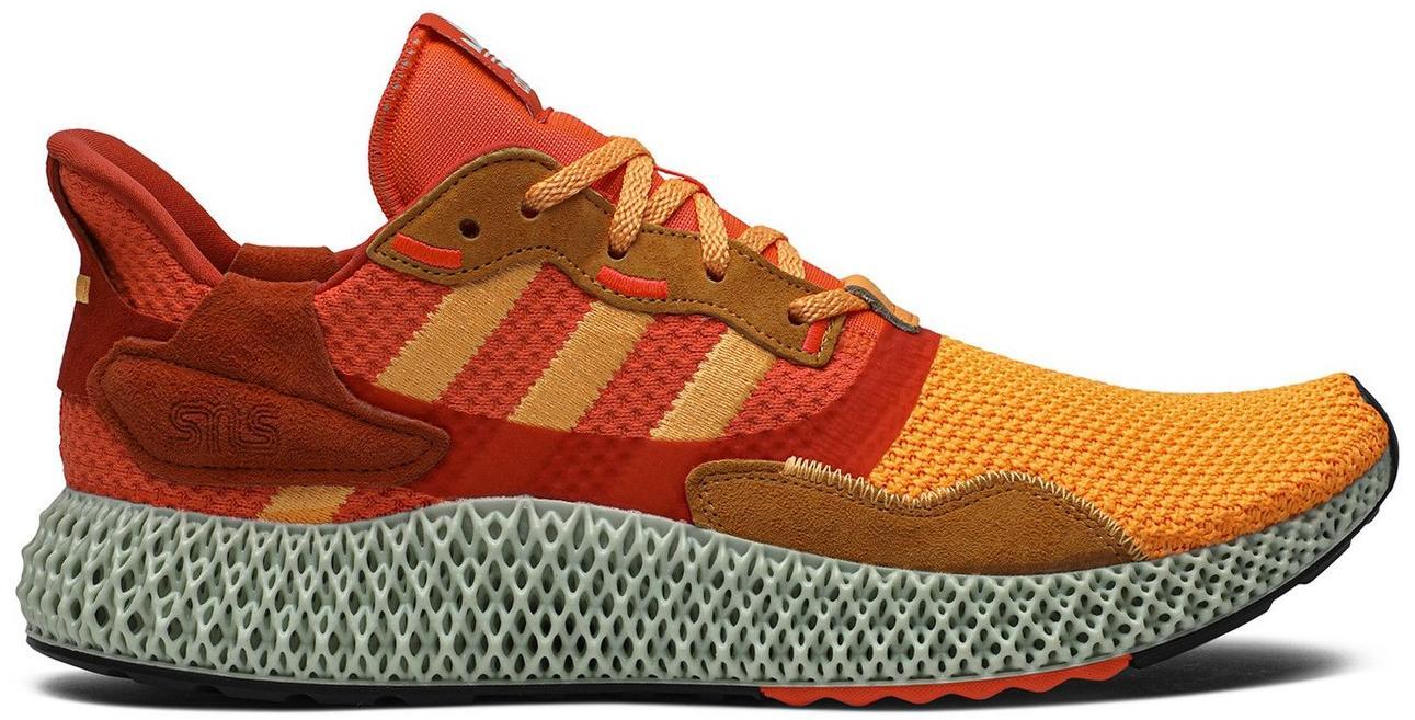 ☆SUNRISE☆ adidas Sneakersnstuff x ZX 4000 4D Sunrise for Sale