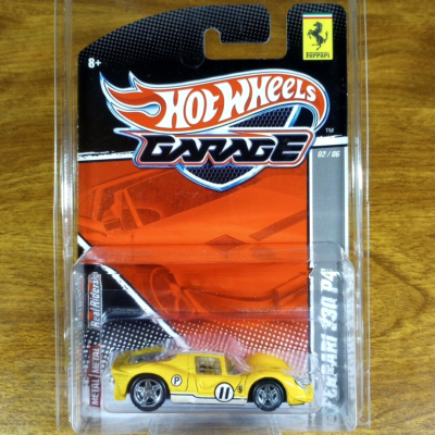 Hot Wheels Garage Ferrari 330 P4 Yellow Real Riders 2/6 Malaysia