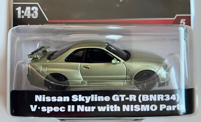 Hot Wheels Nissan Skyline GT-R (BNR34) V•spec II Nur With NISMO