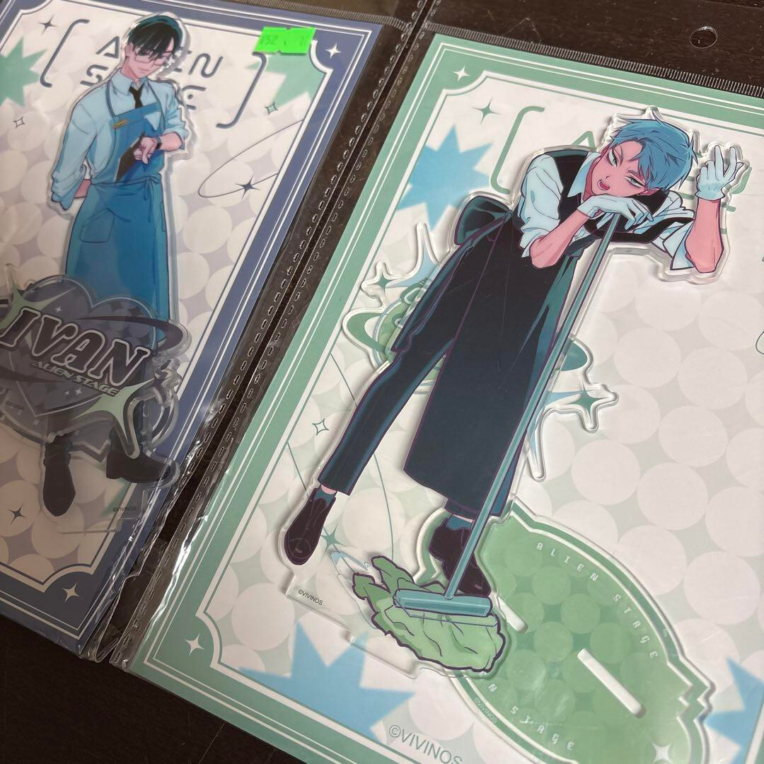 Alien Stage IPSTAR IVAN Till Acrylic Stand 2 Types Set Cafe China