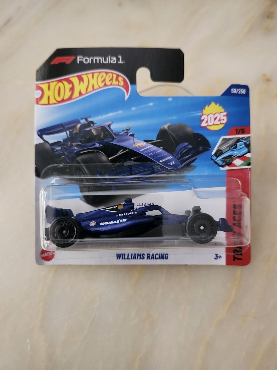 Hot Wheels Williams Racing Formula 1 - New F1 2025 Short Card | eBay