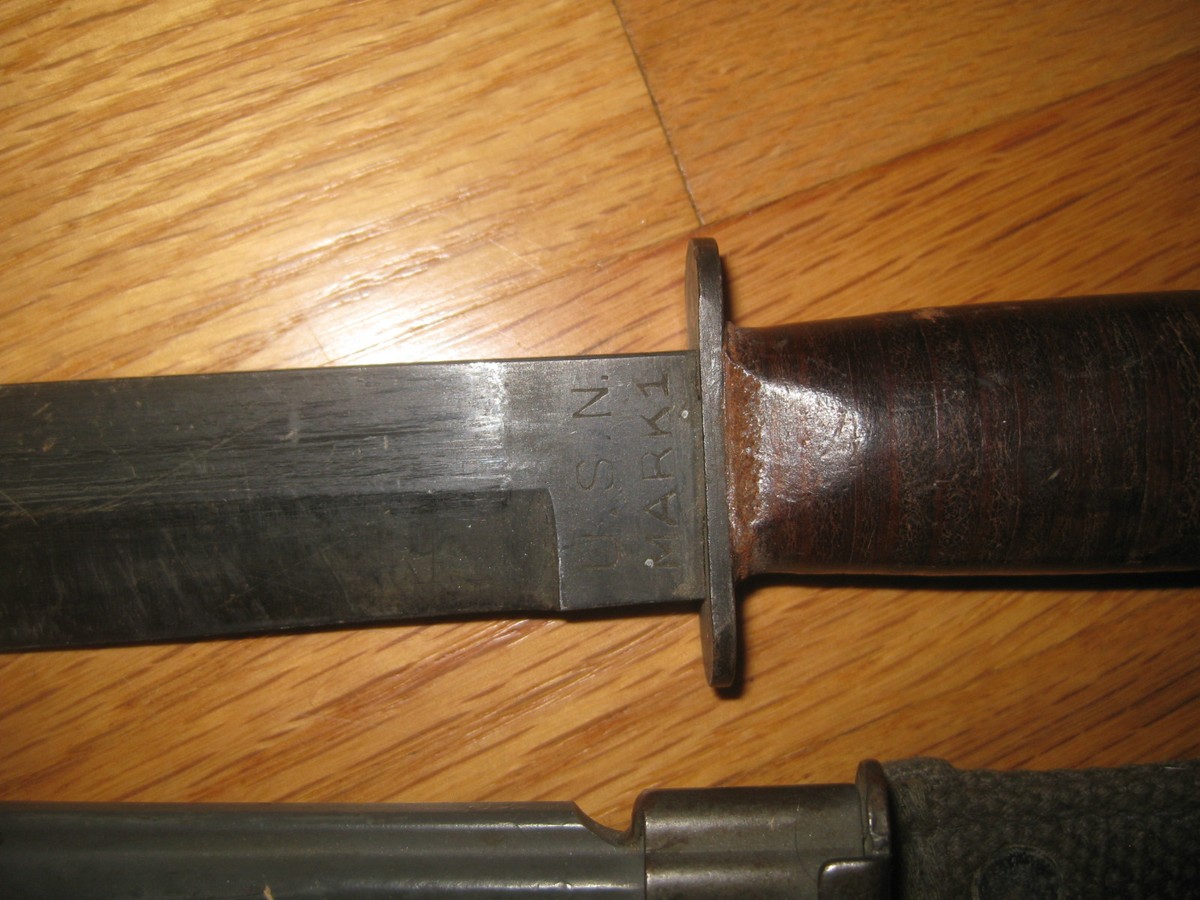 Vintage USN MARK-1 Knife Made By Camillus NY | eBay