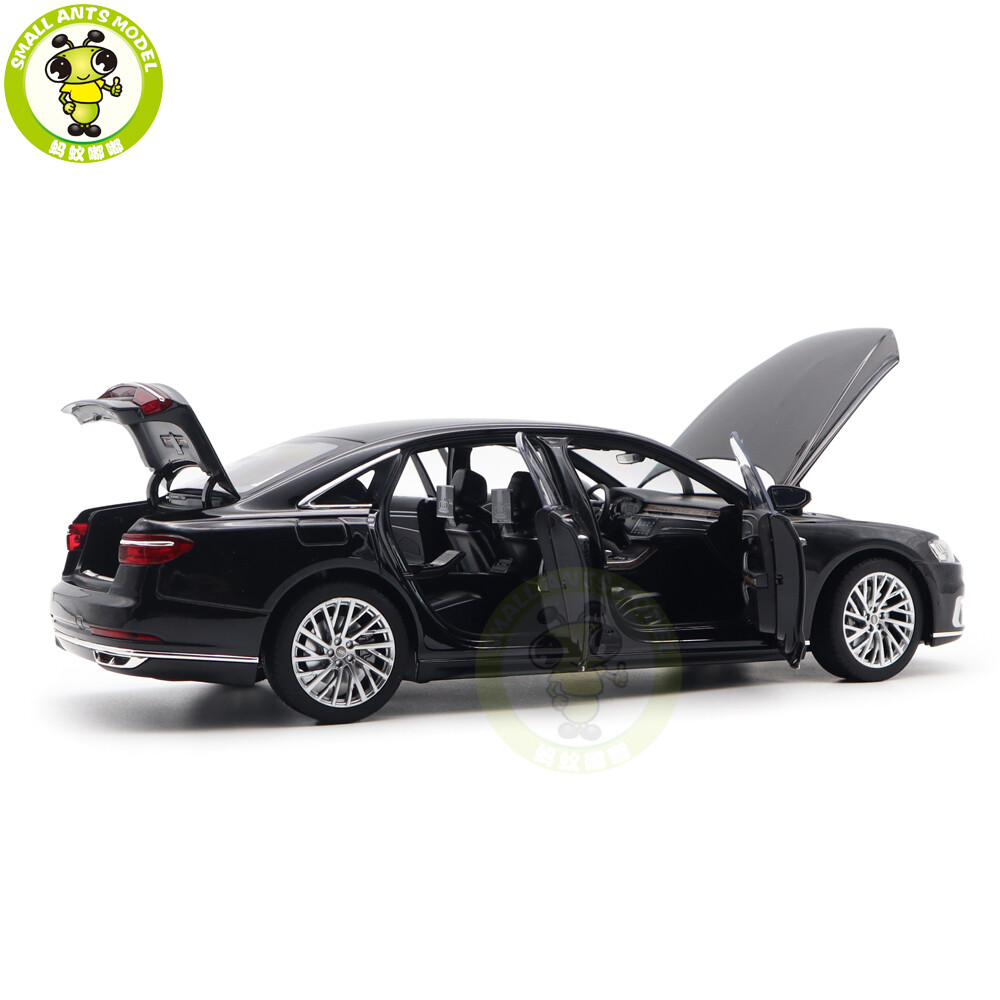 1/18 Audi A8 A8L 2017 Norev 188367 Black Diecast Model Car Gifts