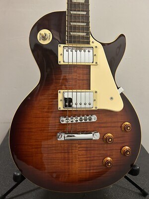 2000 Epiphone Les Paul Standard Heritage Burst Electric Guitar NOS