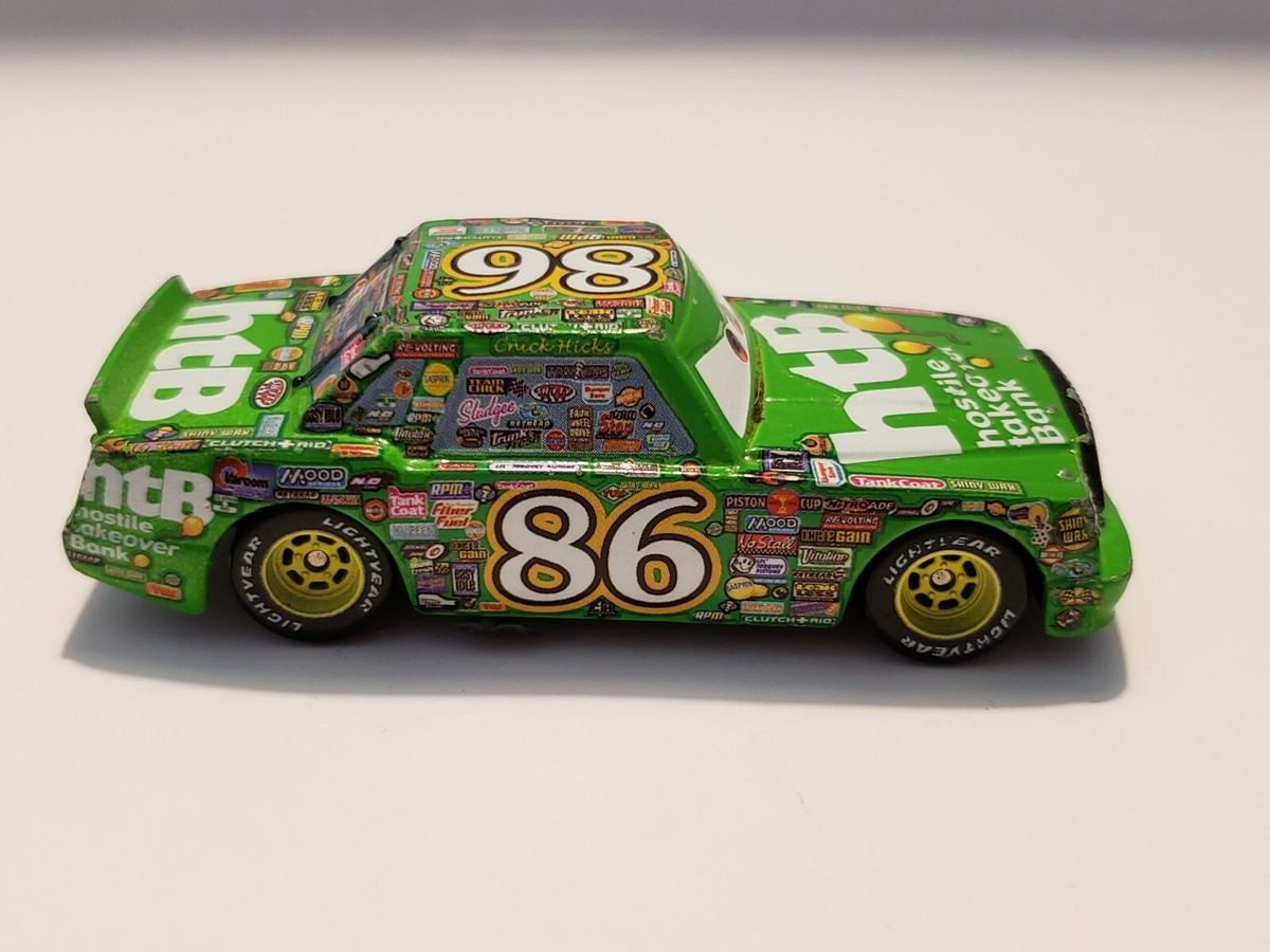 Disney Pixar Cars Chick Hicks HTB #86 Die cast 1:55 | eBay