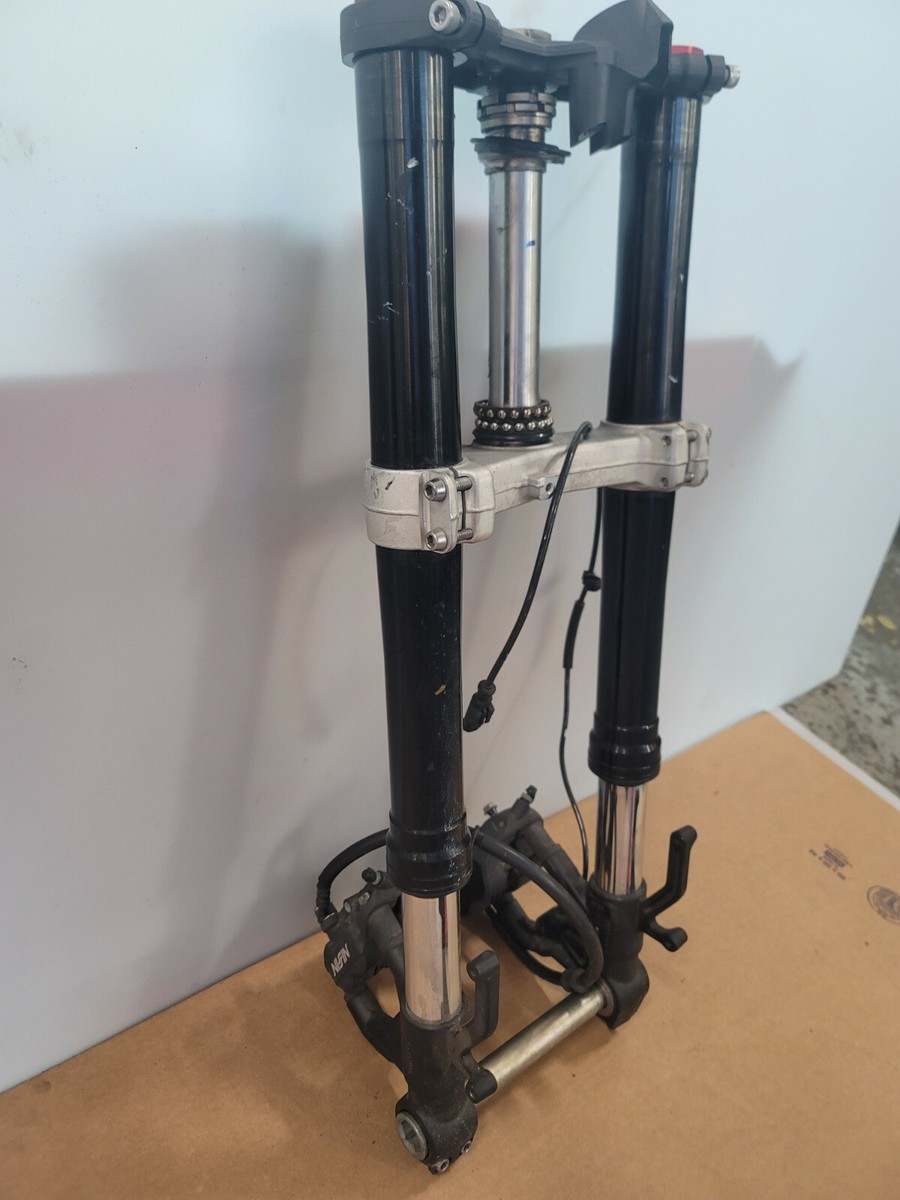 13-18 KAWASAKI NINJA ZX636 ZX6R FRONT END FORKS TUBES TREES