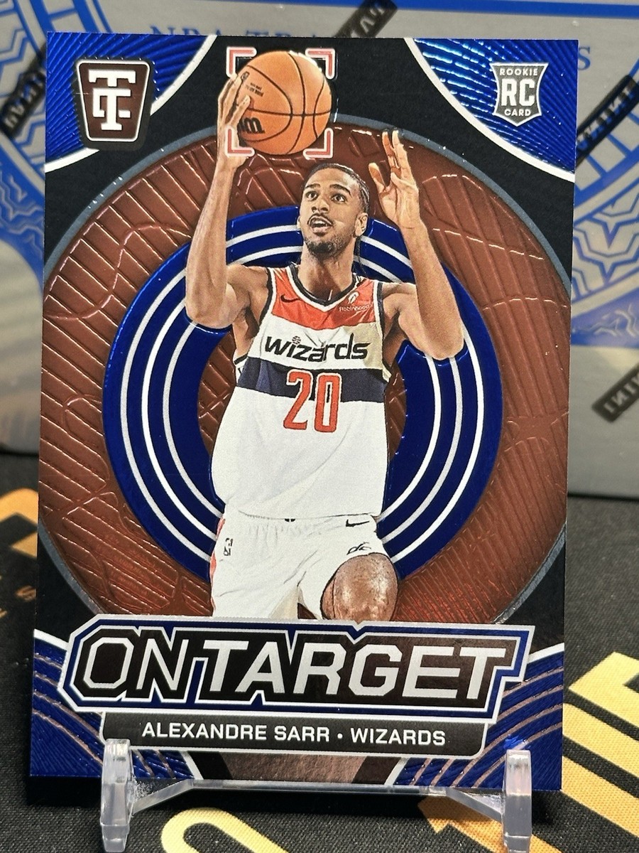 2024-25 Panini Totally Certified On Target Blue 4 Alexandre Sarr