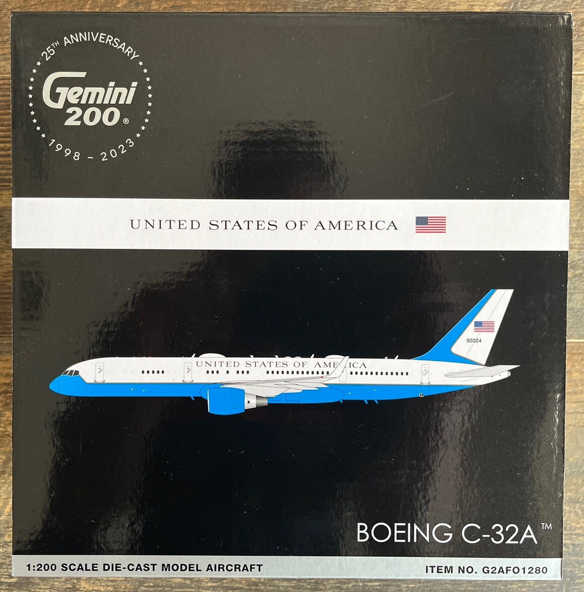 BRAND NEW GEMINI JETS 1:200 scale U.S. AIR FORCE BOEING C-32A