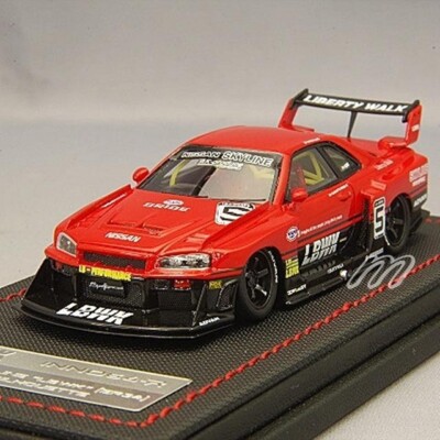 INNO 1/64 Nissan Skyline LBWK Liberty Walk ER34 Super Silhouette