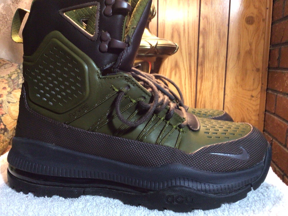 Mens NIKE ACG ZOOM SUPERDOME 654886-230 BAROQUE BROWN/OLIVE GREEN