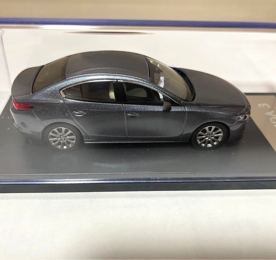 Mazda 1/43 Mazda3 Sedan Polymetal Gray Metallic Dealer Exclusive