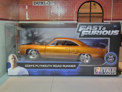 Fast And Furious Dom's Plymouth Road Runner Tokyo Drift 1970 1:24