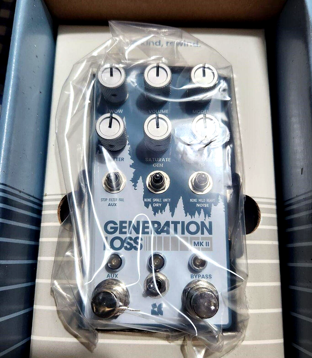 Chase Bliss Audio Generation Loss mkII w/Box Brand New | eBay