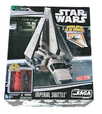 Hasbro Star Wars Saga Imperial Shuttle Vehicle Action Figure for