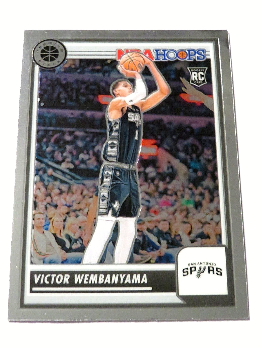 2023-24 Panini NBA Hoops Premium Stock Victor Wembanyama Base