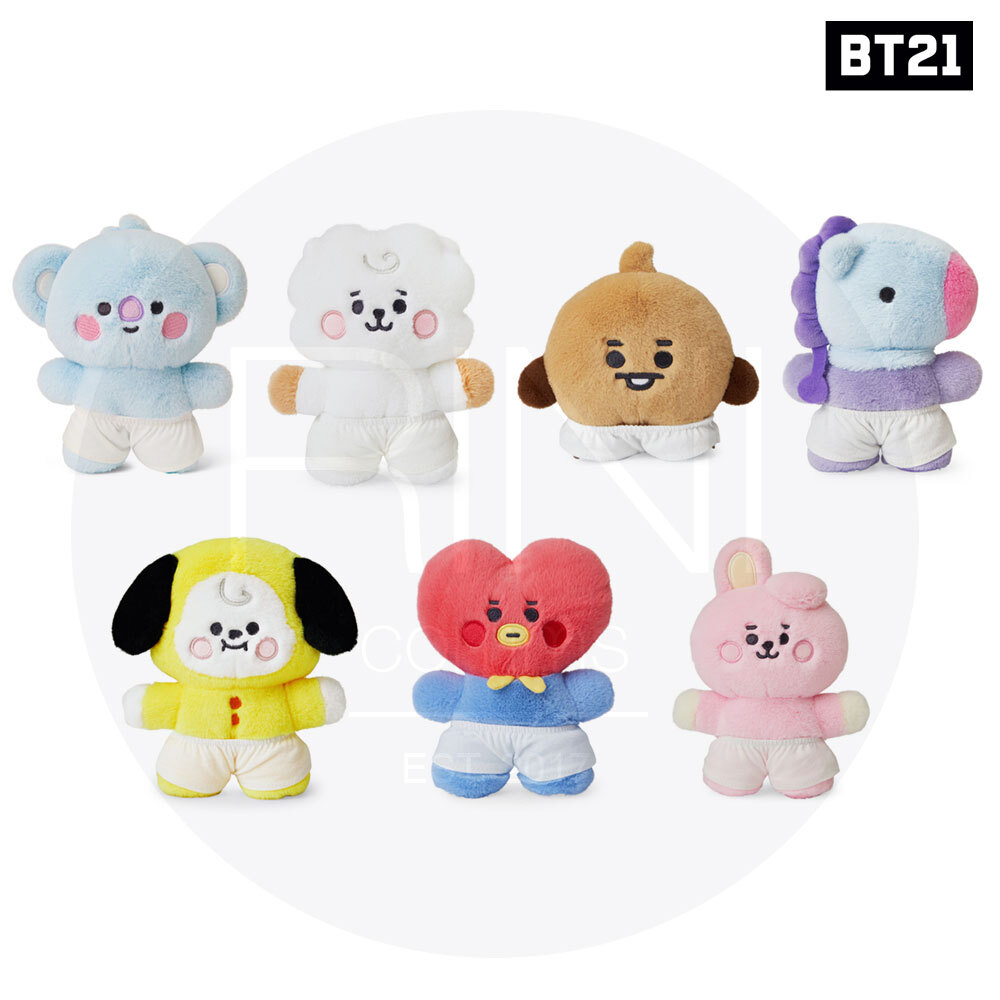 BTS BT21 Official Authentic Goods Costume Standing Plush Doll +