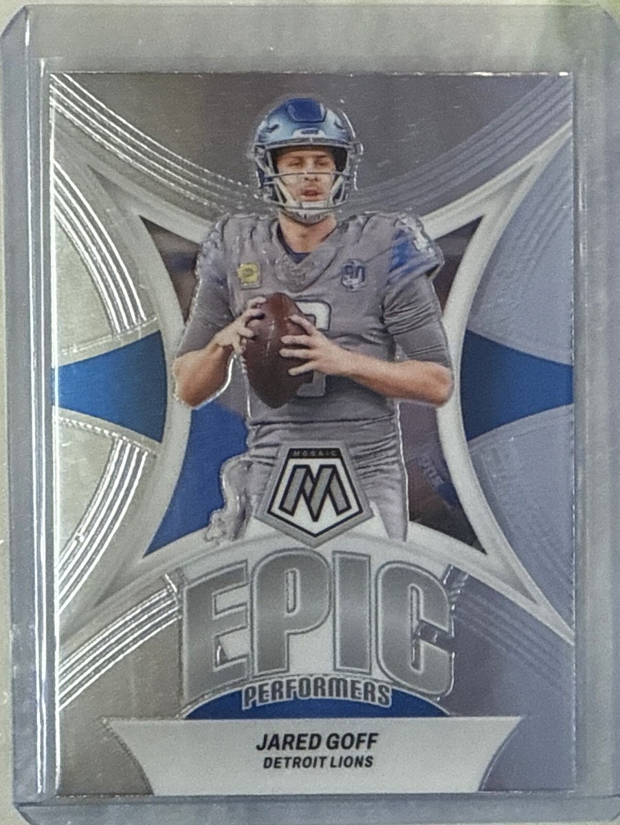 2024 Panini Mosaic Jared Goff Epic Performers Insert Card-#EP-JG