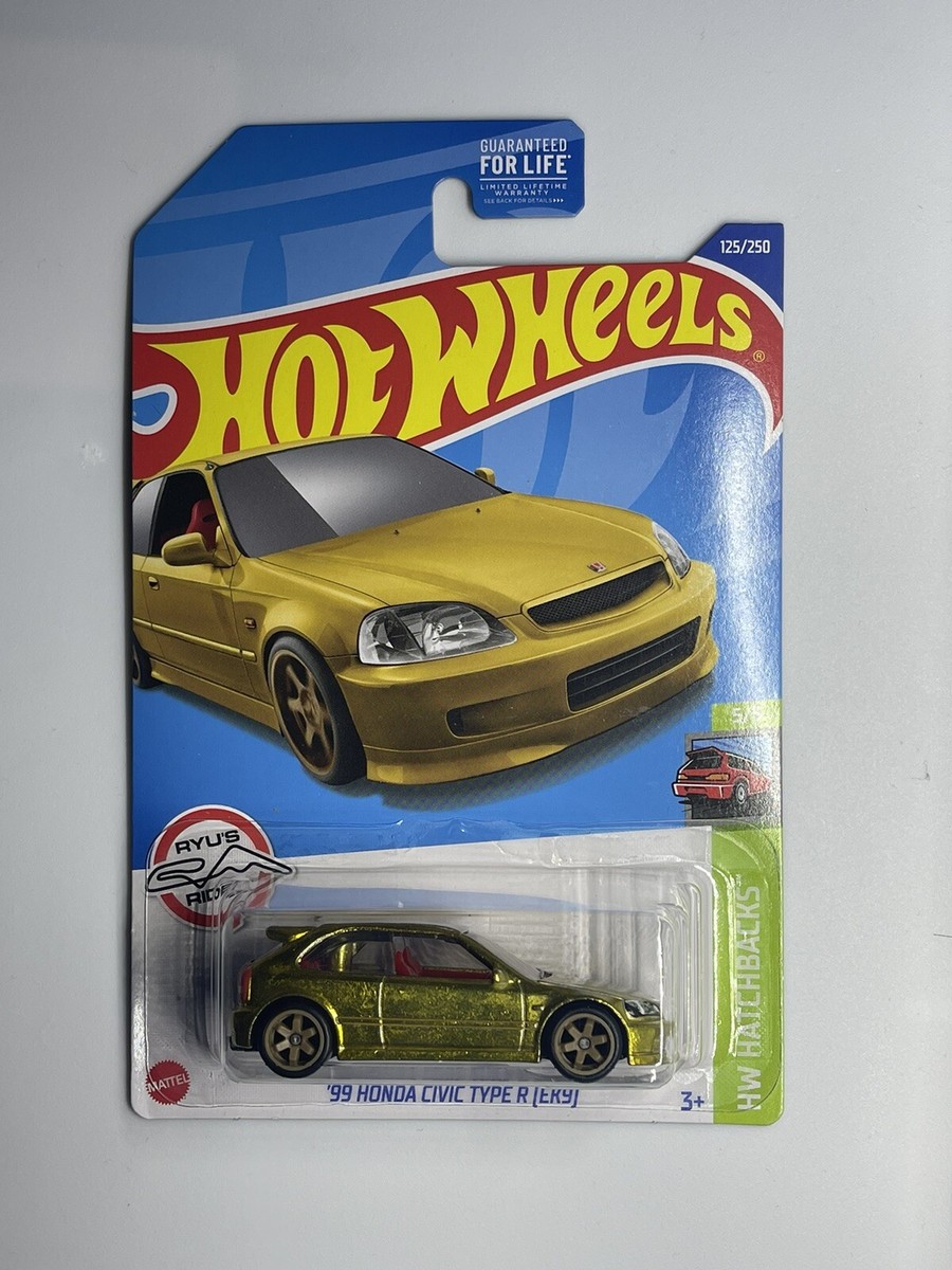 2022 Hot Wheels Super Treasure Hunt '99 Honda Civic Type R (EK9