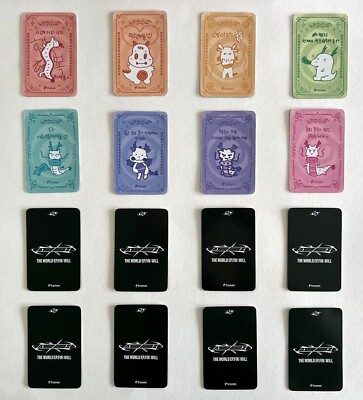 ATEEZ THE WORLD EP.FIN WILL Fromm Store Lucky charm POB Photocard