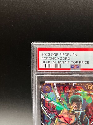 PSA 10 Roronoa Zoro OP01-025 Flagship Battle Limited Promo ONE