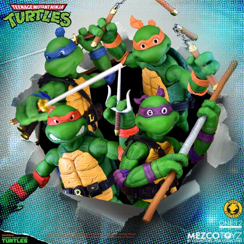 Mezco One:12 Collective Teenage Mutant Ninja Turtles Deluxe