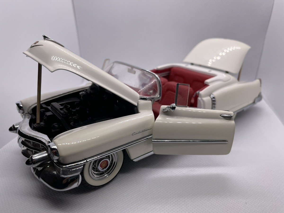 Franklin Mint 1953 Cadillac Eldorado Convertible Alpine White 1:24