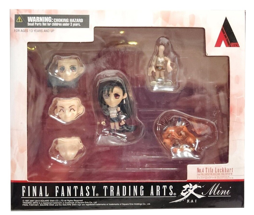 Square Enix Final Fantasy VII Tifa & Red XIII Trading Arts Mini
