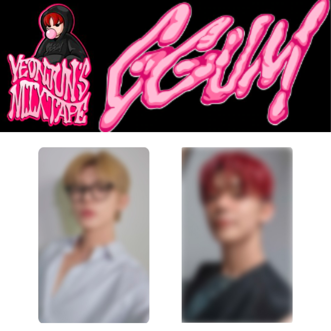 TXT YEONJUN's Mixtape: GGUM JAPAN POB PHOTO CARD weverse UMS