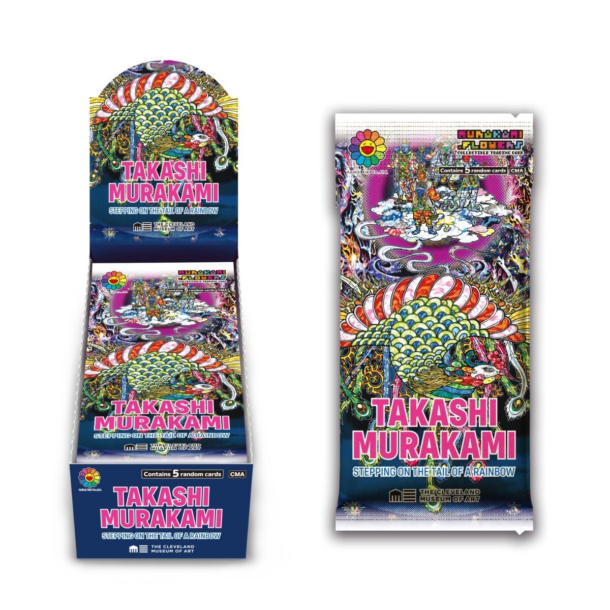 Takashi Murakami Stepping on the tail of a rainbow Cleveland