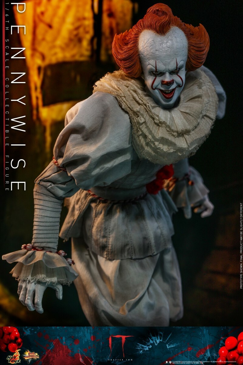 1/6 Hot Toys MMS555 It: Chapter Two Pennywise Bill Skarsgard Acion