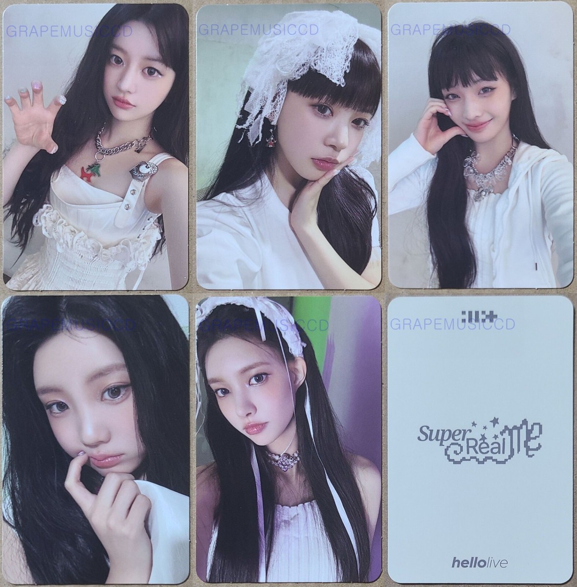 ILLIT 1st Mini SUPER REAL ME OFFICIAL HELLOLIVE EVENT PHOTO CARD