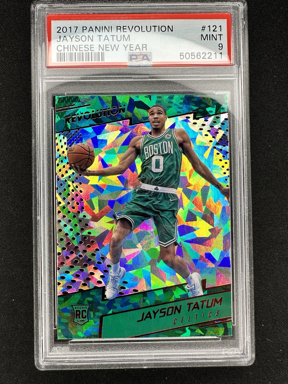 Jayson Tatum 2017 Revolution #121 Chinese New Year Price Guide