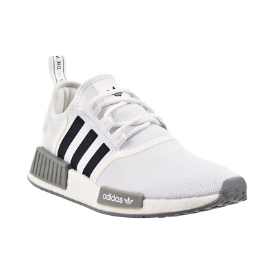 Adidas NMD_R1 Primeblue Men's Shoes White-Black-Grey GZ9261 | eBay