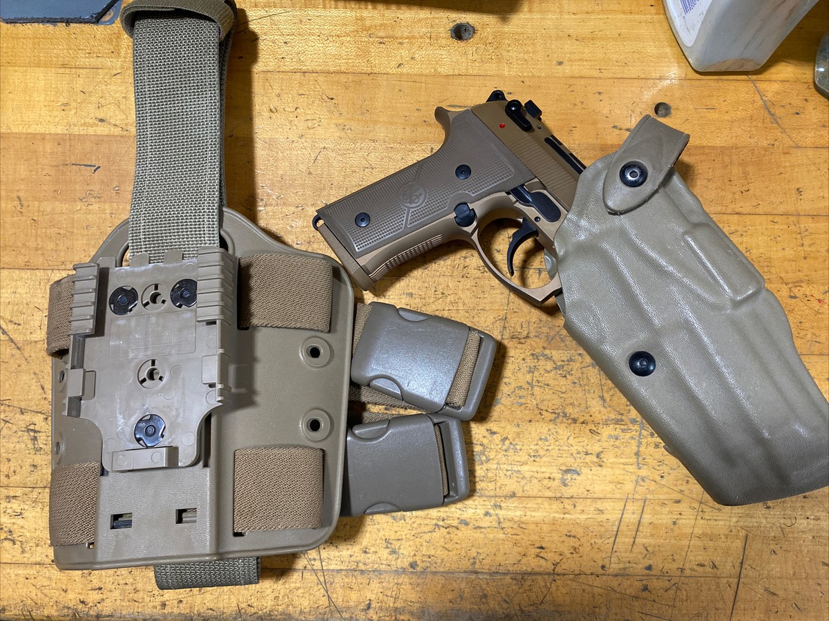 Safariland Beretta 92 M9A4 Level 3 ALS SLS Tactical Holster Drop