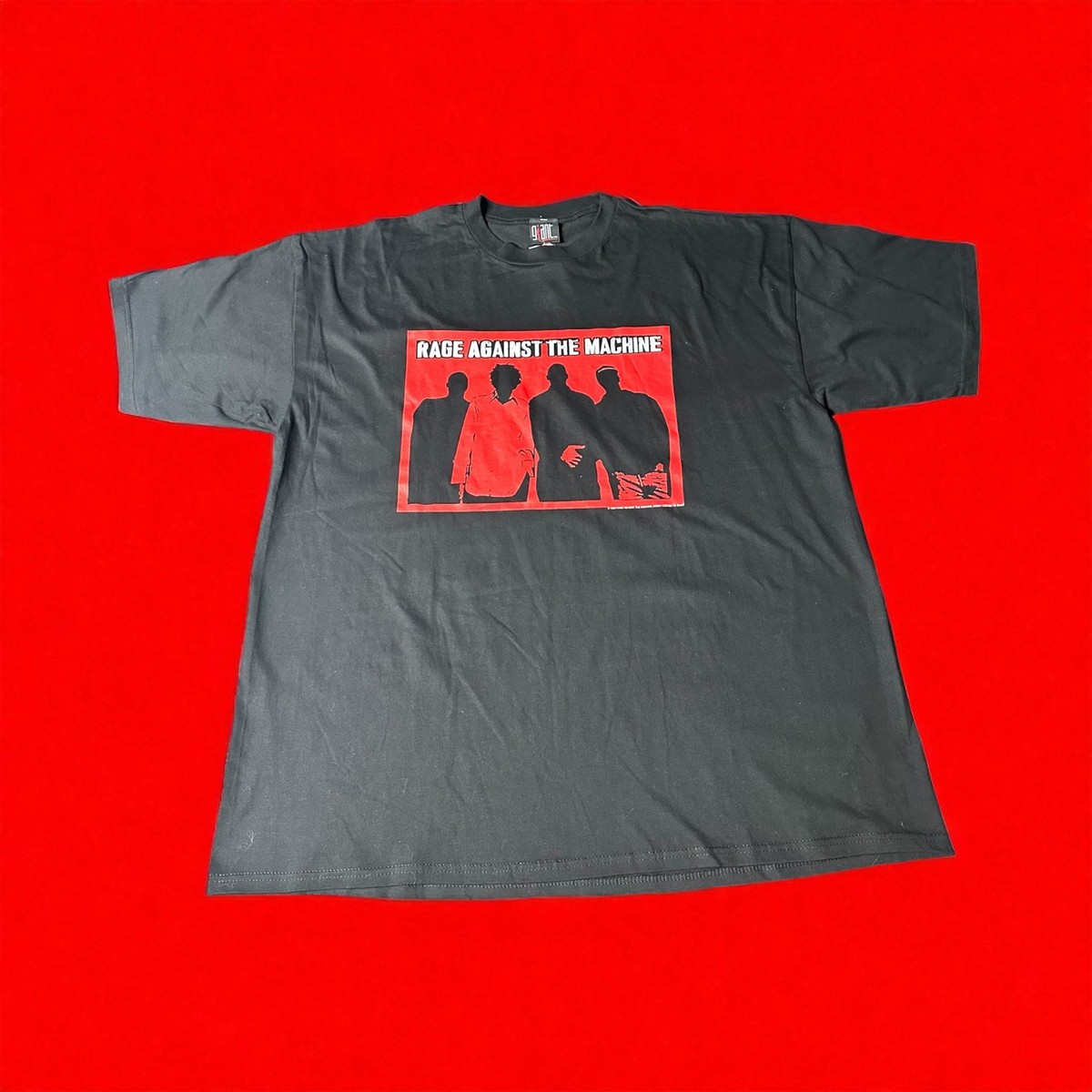 Vintage 1999 Giant / Hot Topic RAGE AGAINST THE MACHINE XXL T