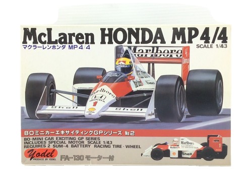 w/Detail Book TAMIYA 1/12 McLaren Honda MP4/6 Model Kit Ayrton