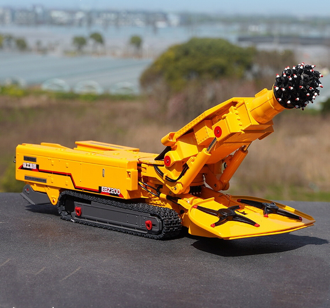 1/35 Scale XCMG EBZ200 Road header Rotary Drilling Rig Vehicles