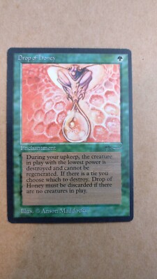 MTG Magic the Gathering - Drop Of Honey.- Arabian Nights Rare | eBay