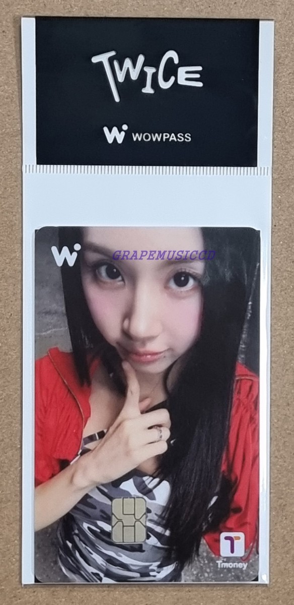 TWICE OFFICIAL MD GOODS 10TH Anniversary WOWPASS WOW PASS CARD