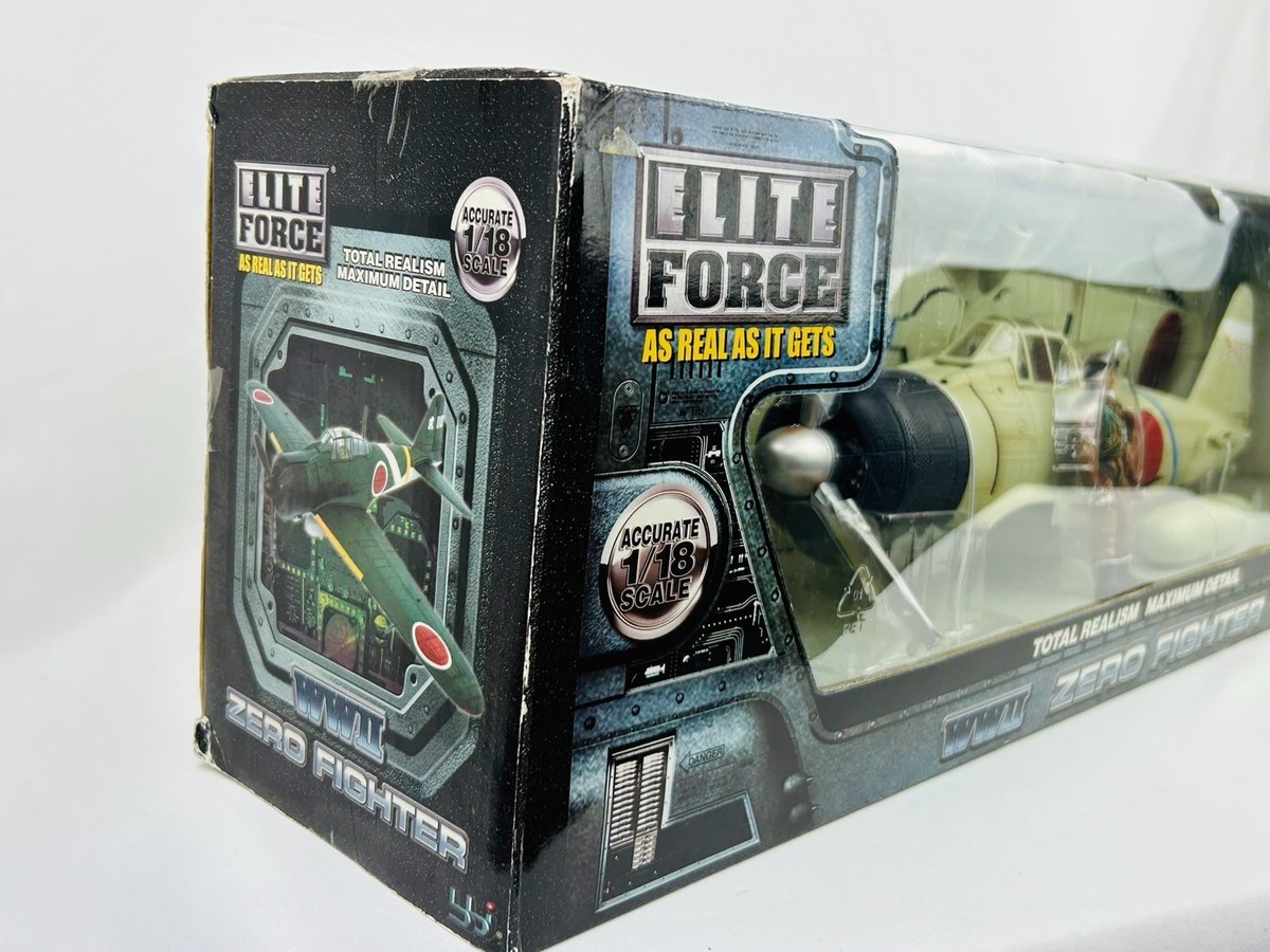 Elite Force 1/18 Mitsubishi A6M2 Zero Fighter Model 21 WWII Japan