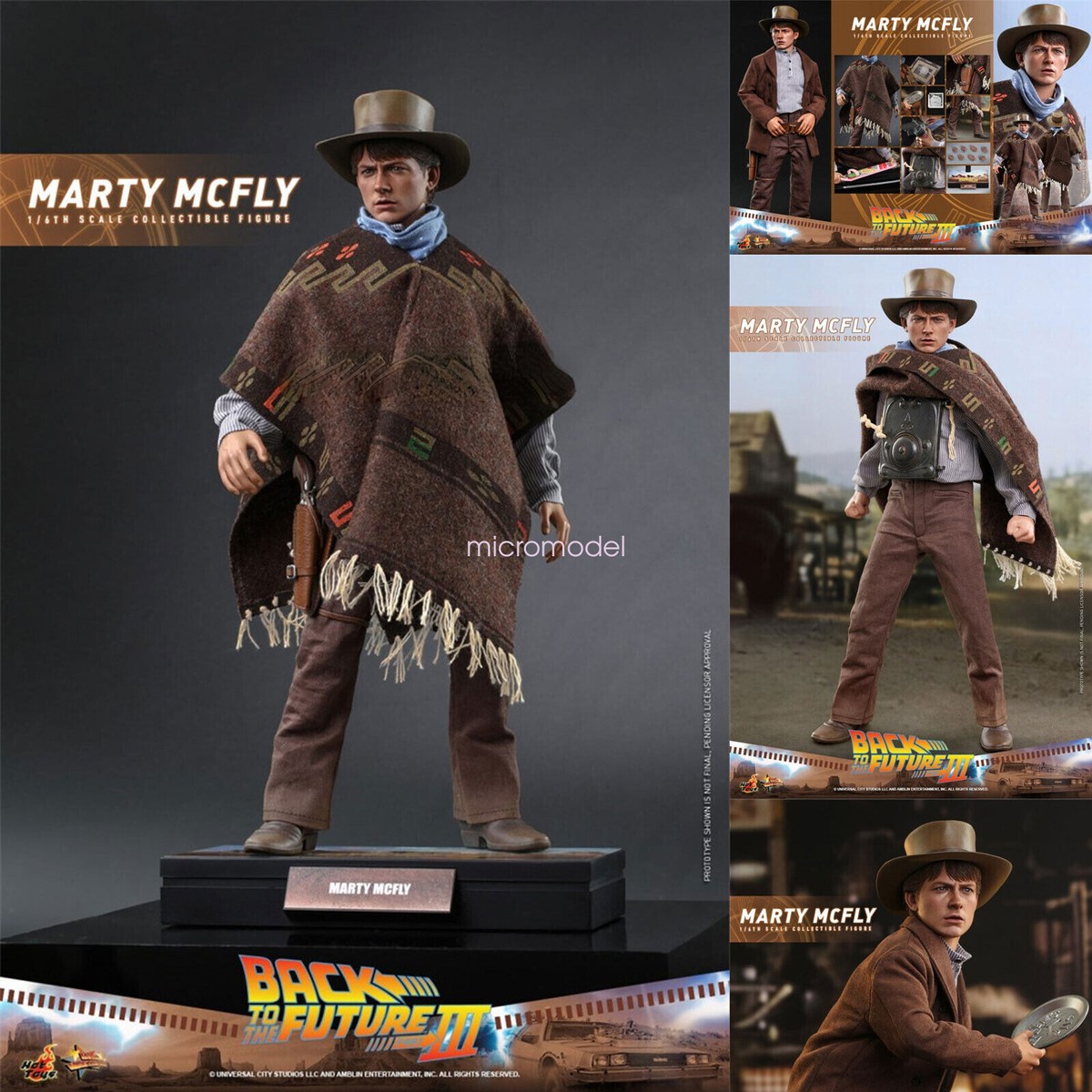 Hot Toys MMS616 Back to the Future Part MARTY MCFLY 1/6 Action