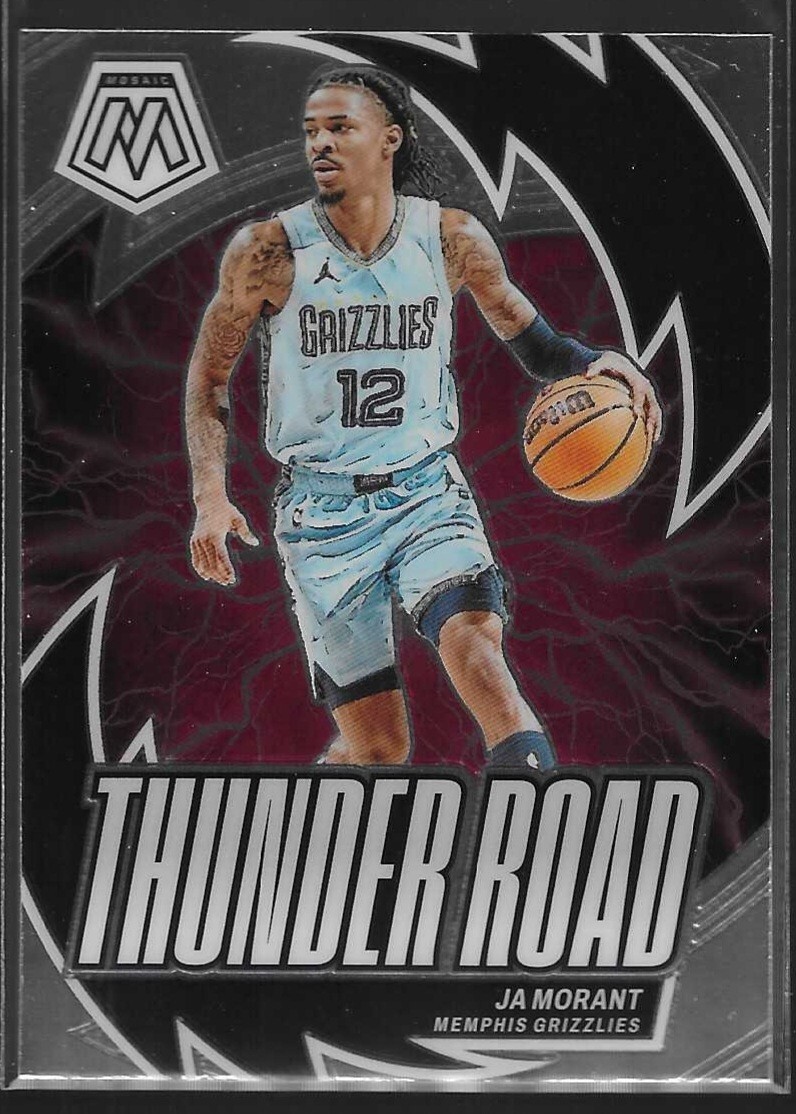 2023-24 Panini Mosaic Thunder Road #3 Ja Morant Grizzlies | eBay