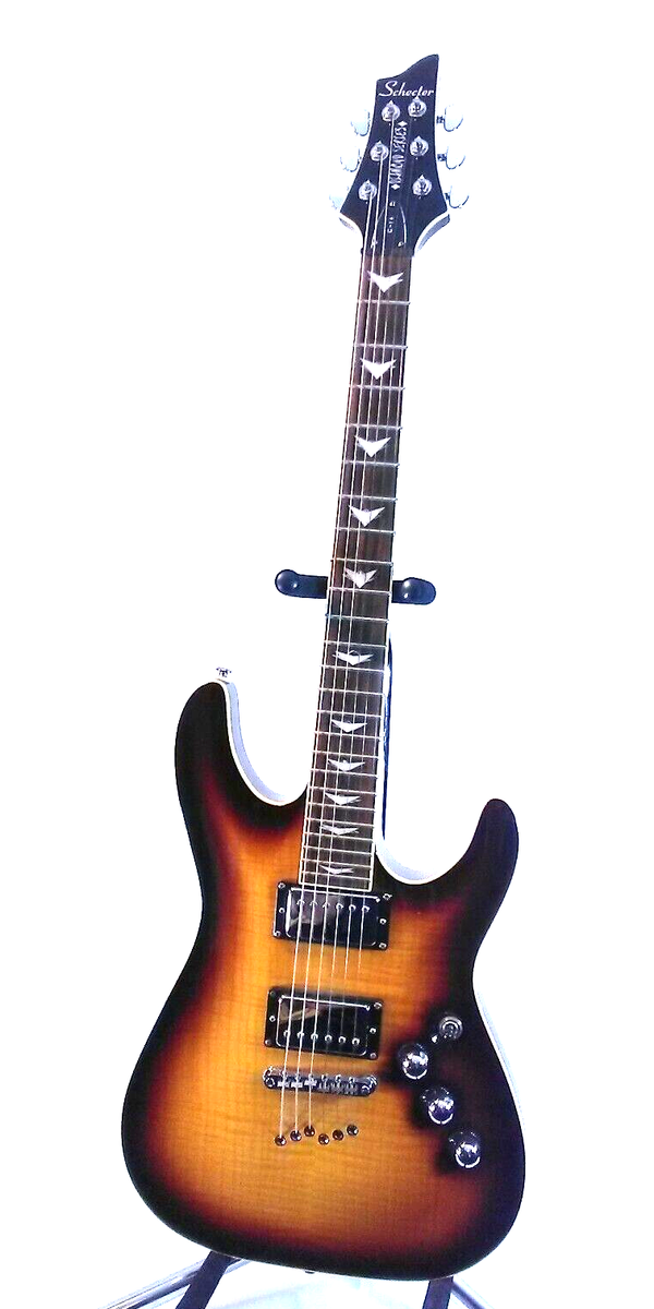 Electric Guitar Schecter C-1 + Diamond Series - Tobacco Sunburst